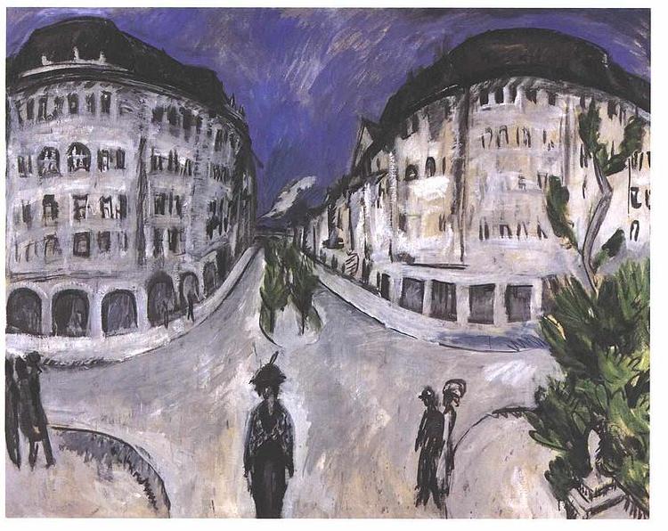 Ernst Ludwig Kirchner Street at Stadtpark SchOneberg